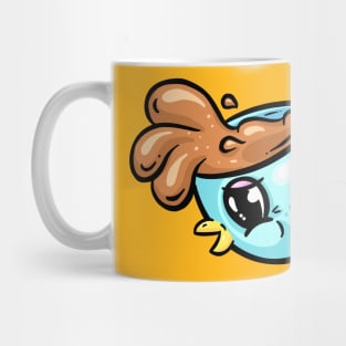 Chick Chook Coffee Cup Cartoon Illustration Mug